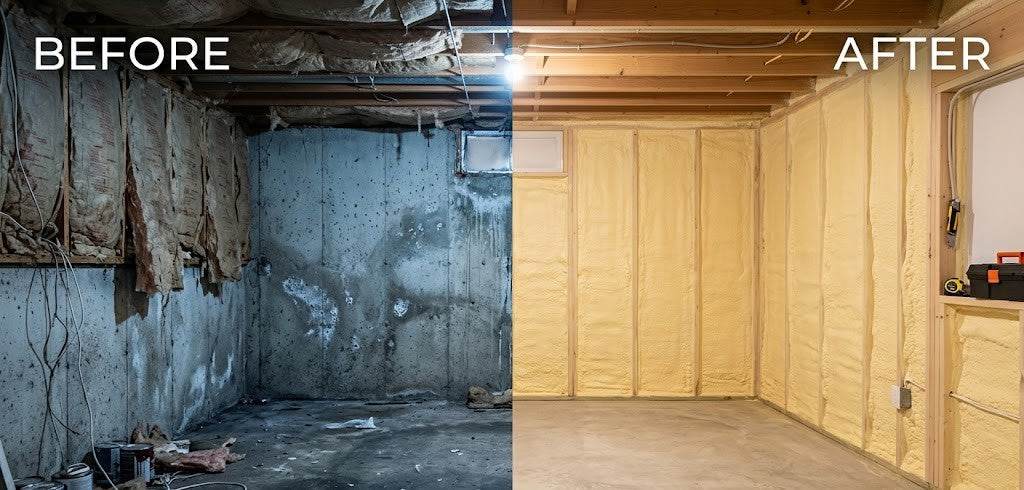 DIY Spray Foam Insulation Basement: Step-by-Step Guide for Homeowners