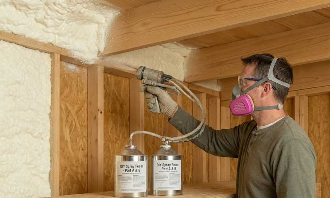 How to Properly Use Do It Yourself Spray Foam Insulation Kits