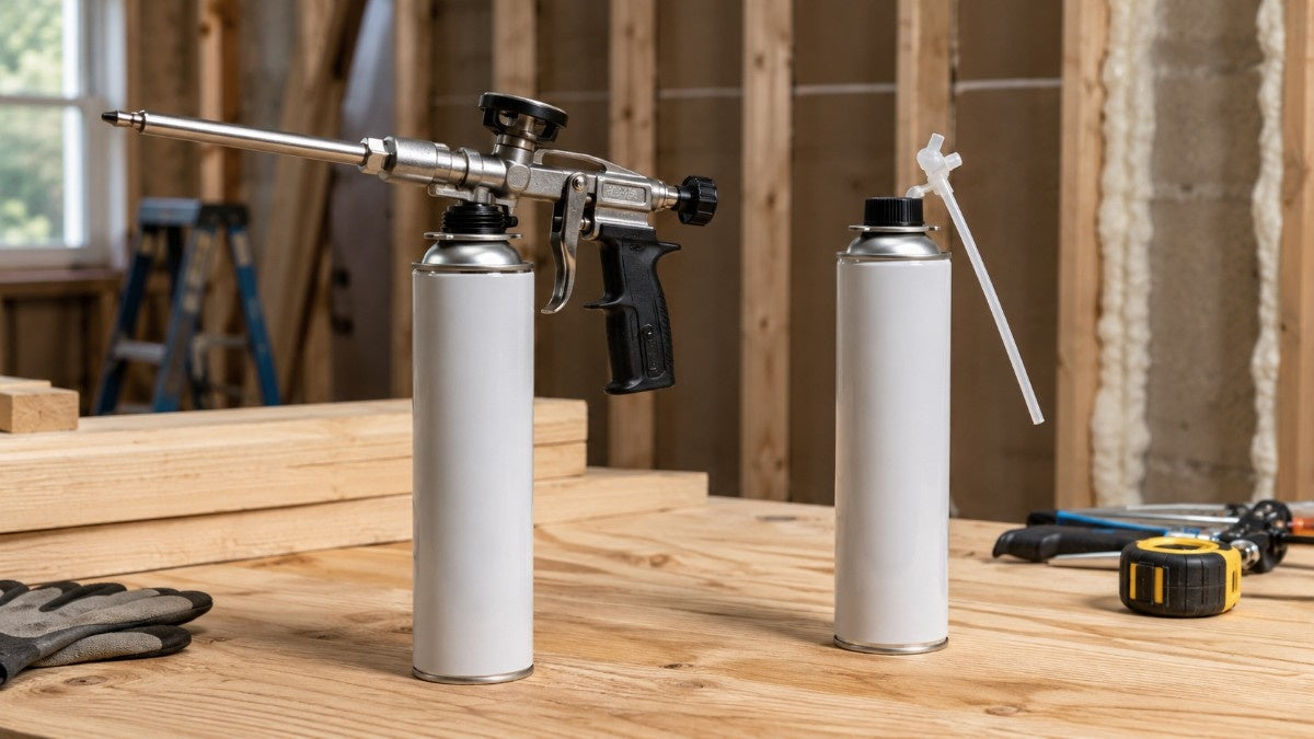 Spray Foam Gun vs Straw Foam: Which Should You Buy?