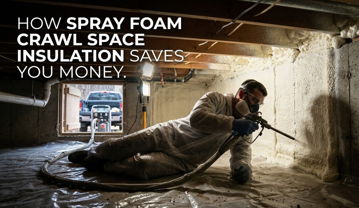 How Spray Foam Crawl Space Insulation Can Save You Money on Energy Bills - Vega Bond