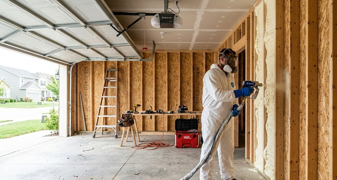 How to Insulate a Garage With Spray Foam: A Complete Step-by-Step Guide