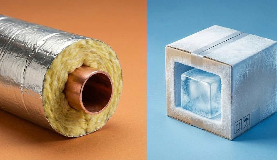 The Difference Between Hot and Cold Insulation Materials