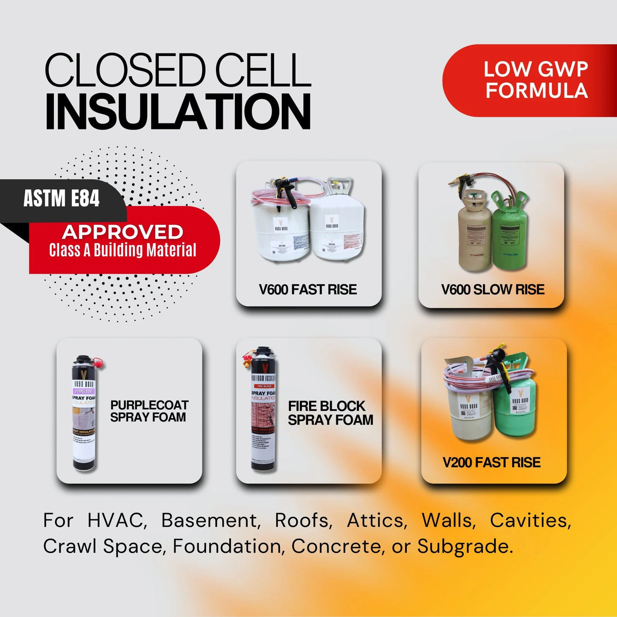 DIY Spray Foam Insulation Kit - Vega Bond