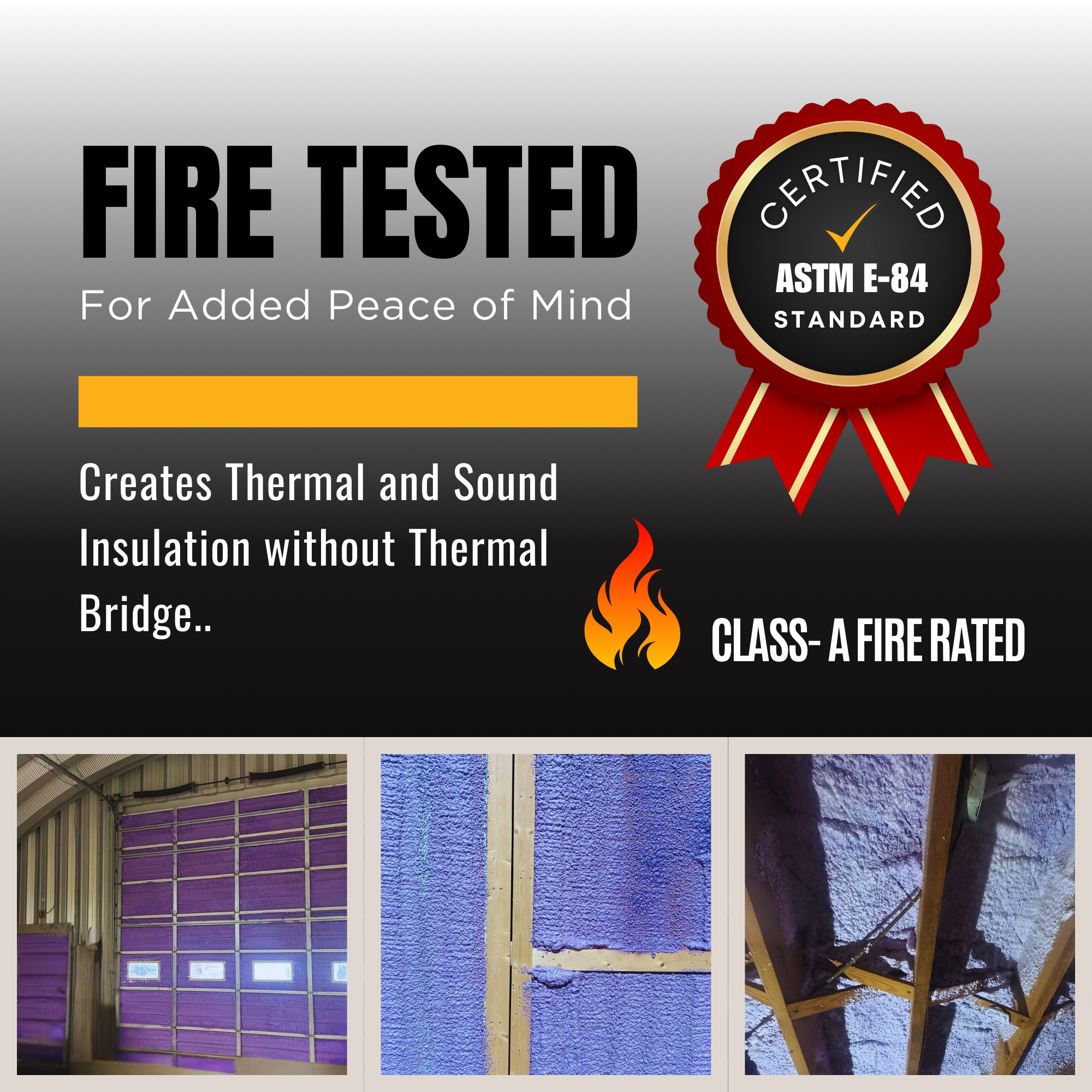 Vega Bond Purplecoat Single Component Closed Cell Spray Foam Insulation Kit (Covers 20 Board Feet Per Can at 1 inch thickness)