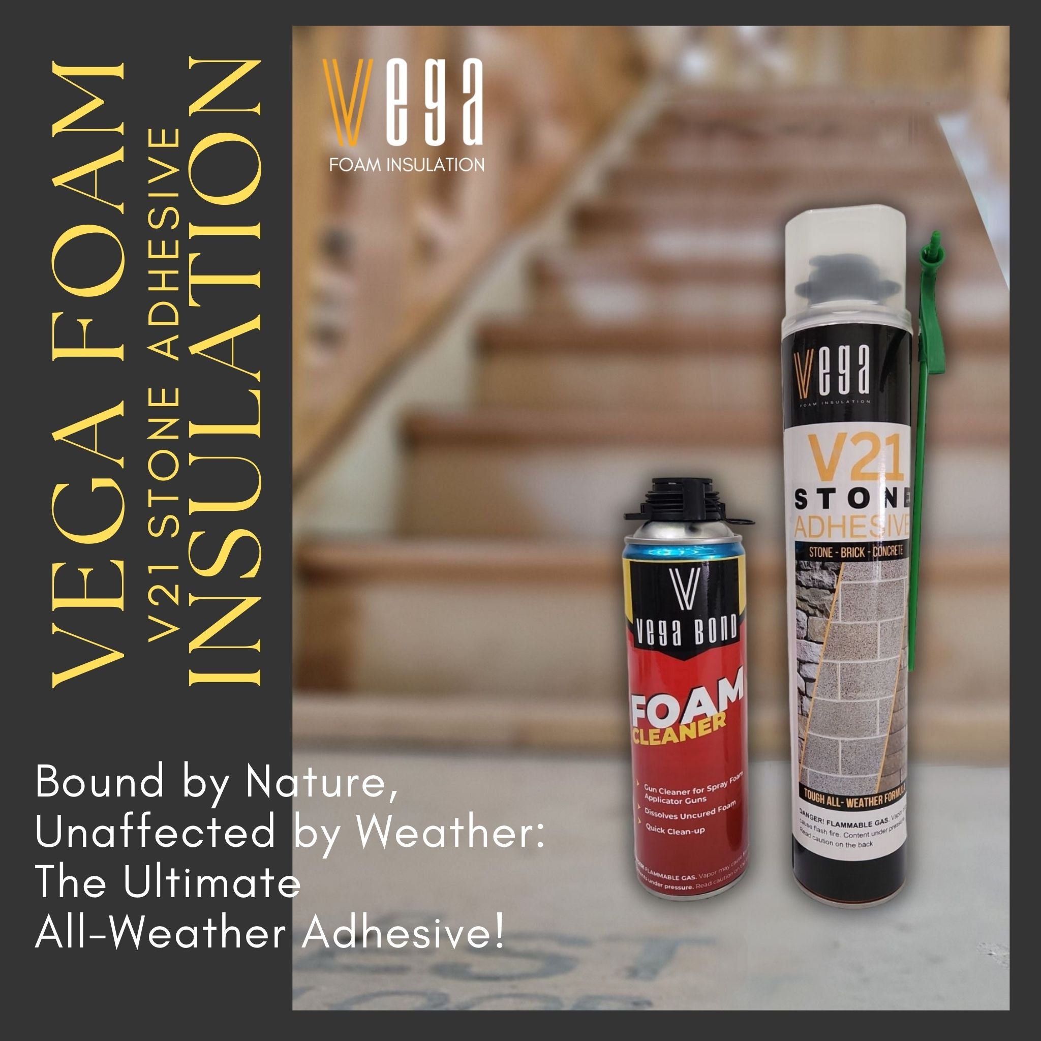V21 Stone Adhesive insulation