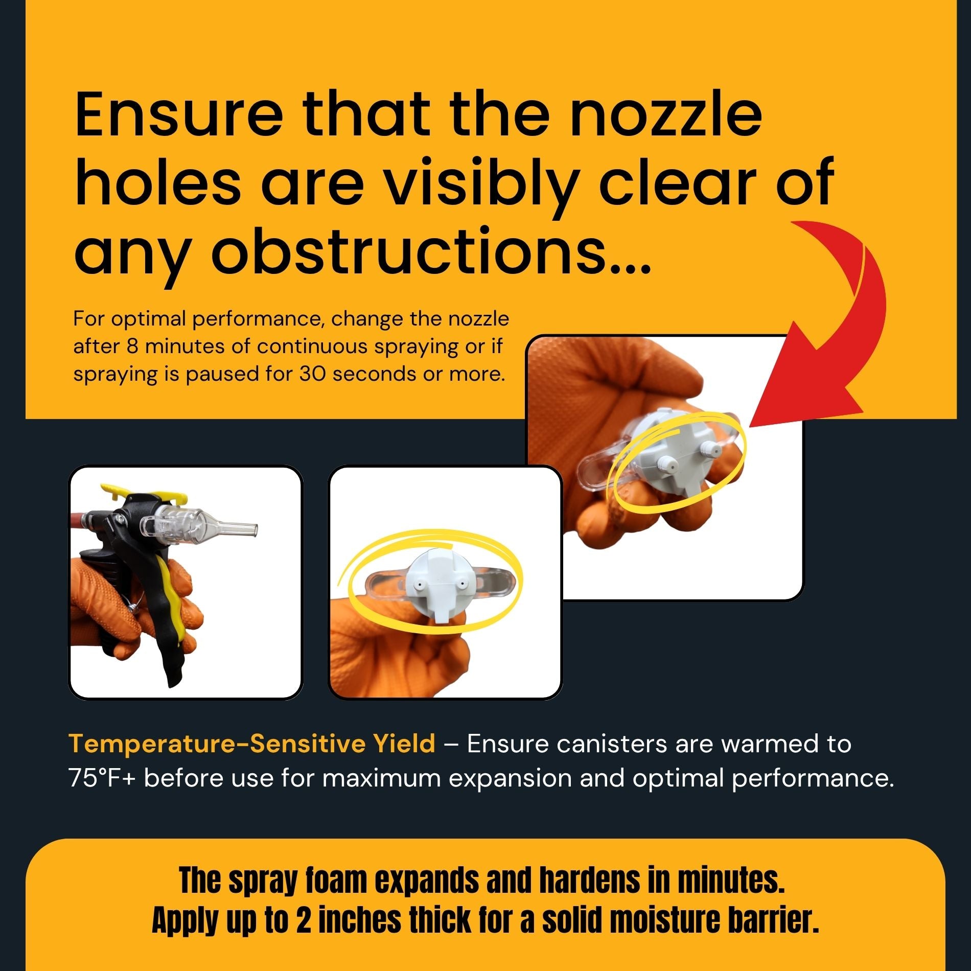 Vega Bond V200 Closed Cell Spray Foam Fast Rise 200 Board Feet Kit