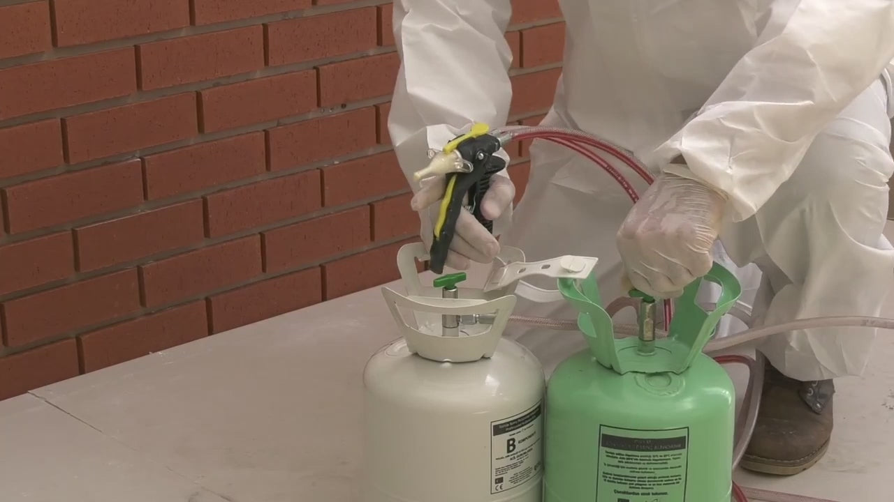 V600 Closed Cell Spray Foam SLOW RISE video