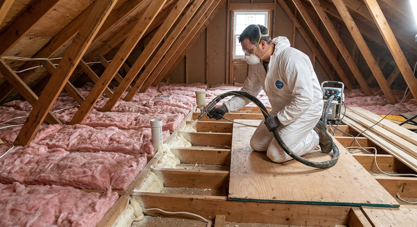 Can You Spray Foam Over Existing Insulation?
