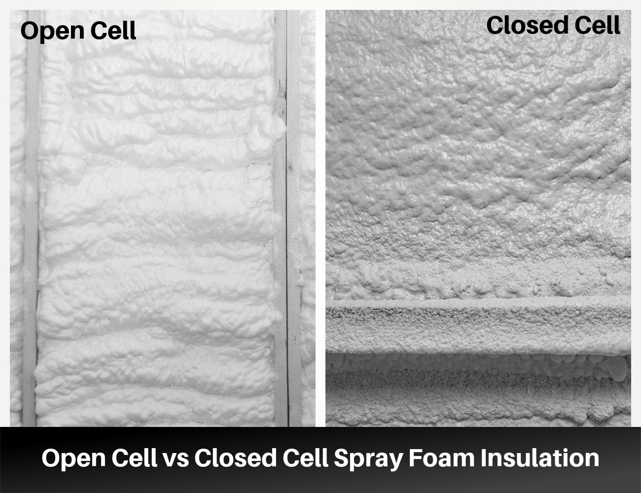 Closed Cell vs Open Cell Foam: Pros and Cons - VB Insulations