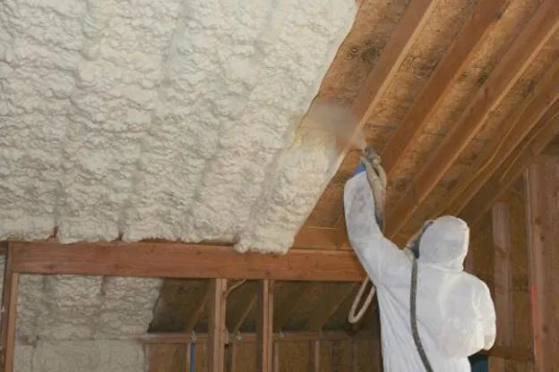 Spray Foam Insulation Time Out of House Needed