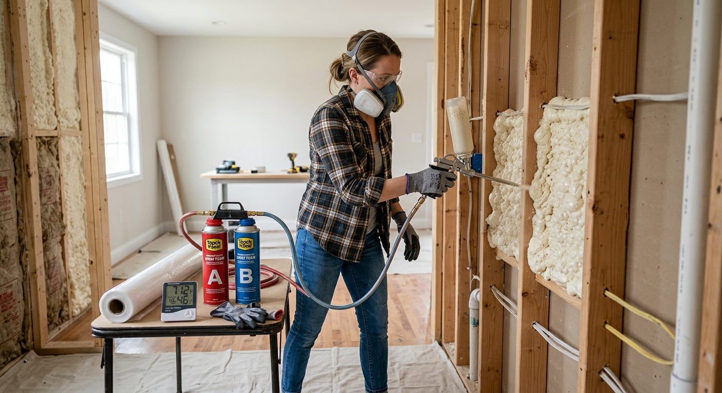 What Temperature Is Best for Applying Spray Foam Insulation?