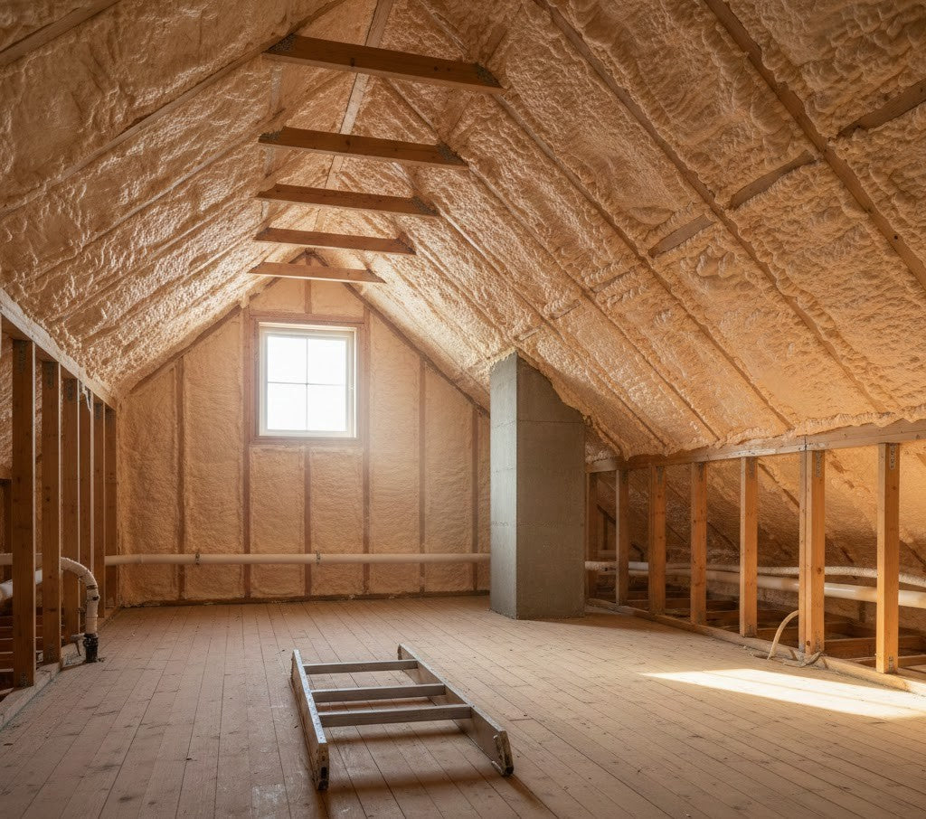 How Thick Should Open Cell Spray Foam Be
