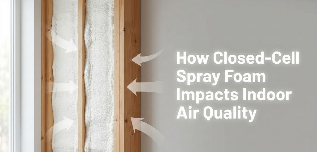 How Closed-Cell Spray Foam Impacts Indoor Air Quality