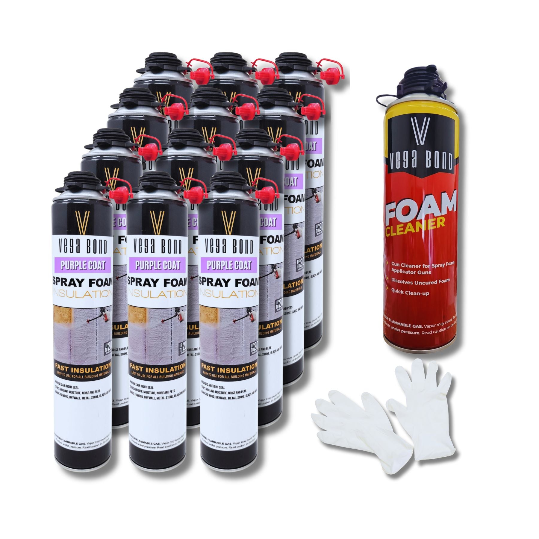 Vega Bond Purplecoat Single Component Closed Cell Spray Foam