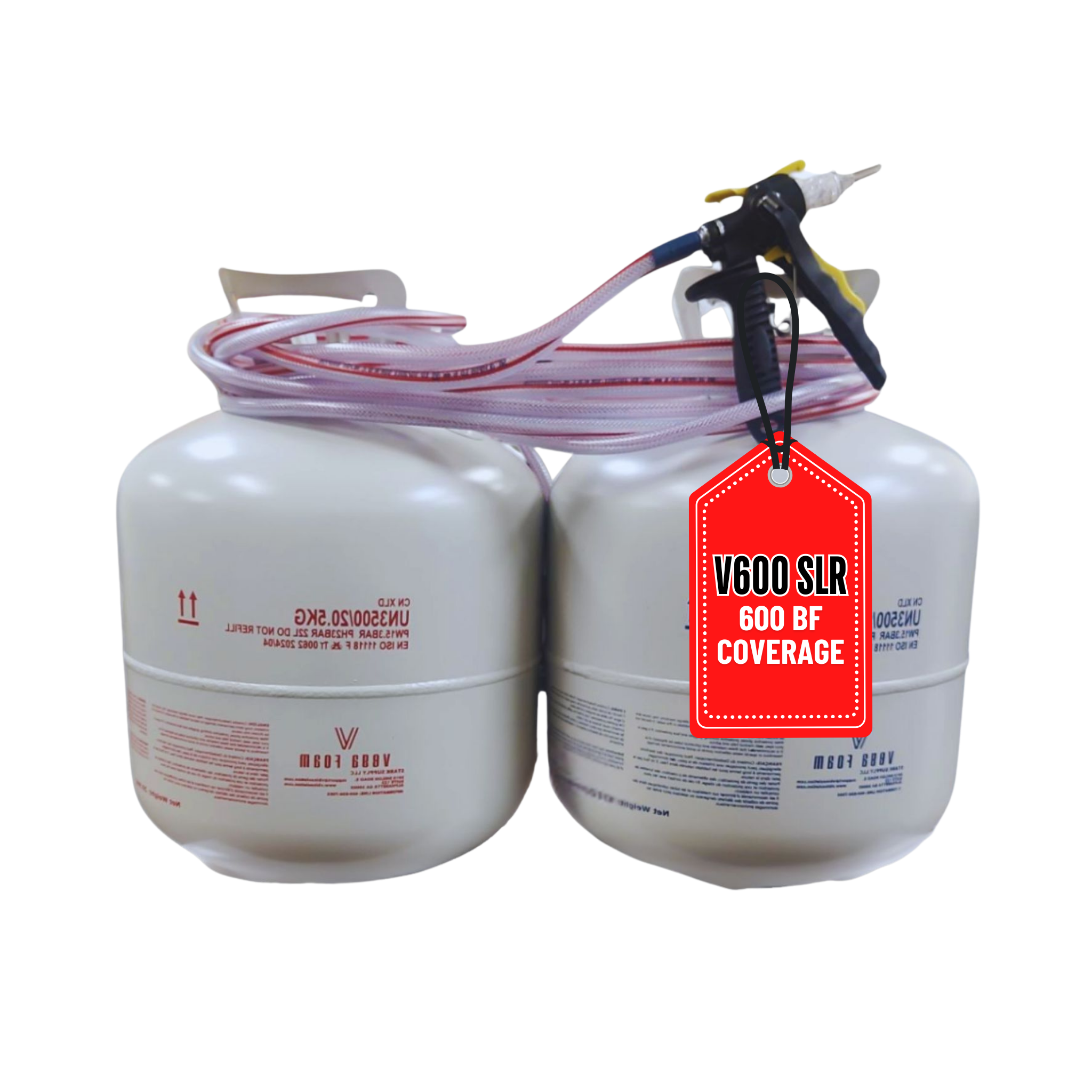 Vega Bond Closed Cell Spray Foam SLOW RISE- Injection Foam for Existing Wall Cavities, Drill and Fill Application