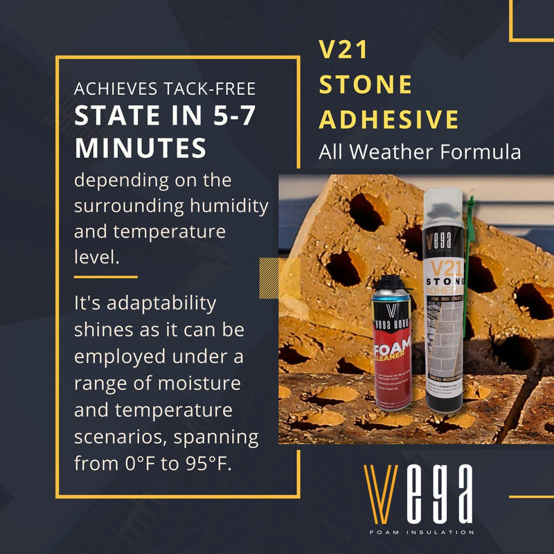 V21 Stone Adhesive: Unyielding All-Weather Bonding Formula for Ultimate Toughness
