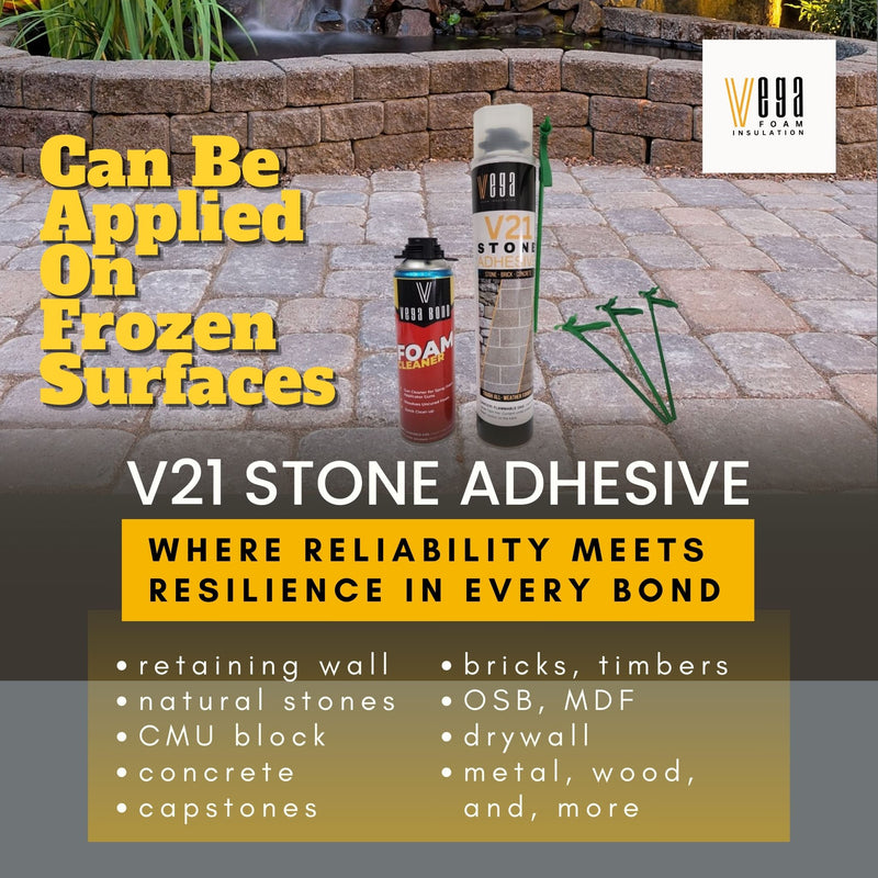 V21 Stone Adhesive: Unyielding All-Weather Bonding Formula for Ultimate Toughness