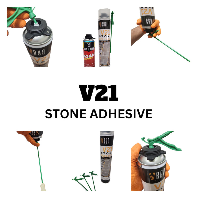 part of V21 Stone Adhesive