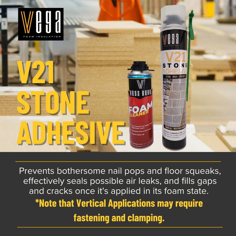 V21 Stone Adhesive require