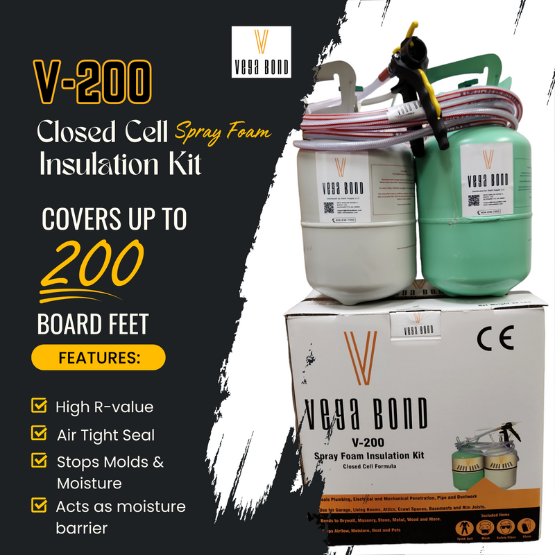 Vega Bond V200 Closed Cell Spray Foam  3
