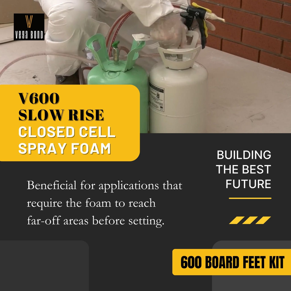 Cell Spray Insulation Spray Foam Kit 2 LB Closed Cell Spray Foam - Complete Spray ...