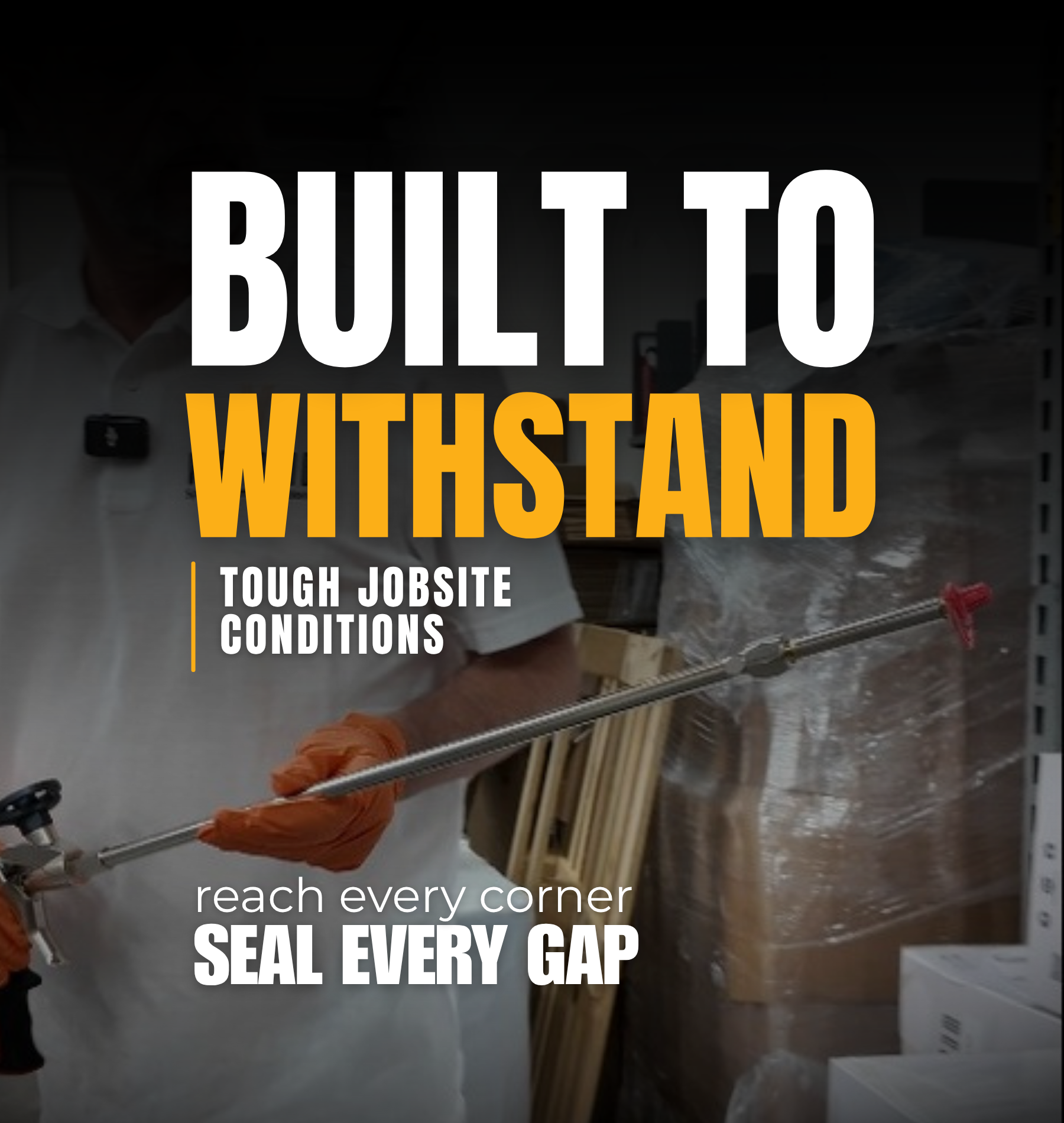 Vega Bond Long Nose Pro-foam Gun for Spray Foam with swivel tip. Works with All Brands. 24 Inches