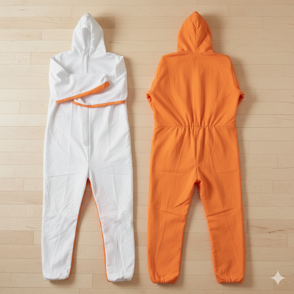 Vega Bond Professional Protective Coverall - UltraCool Style Safety Suit for Spray Foam & Industrial Use