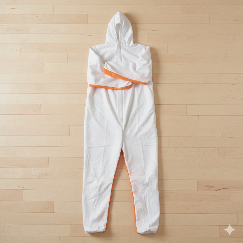 Vega Bond Professional Protective Coverall - UltraCool Style Safety Suit for Spray Foam & Industrial Use