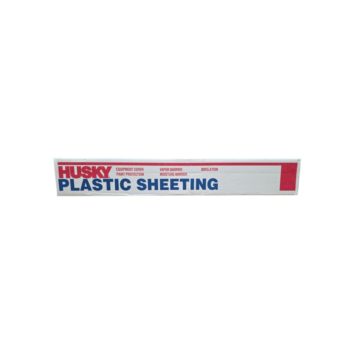 Husky 9 ft. x 400 ft. Clear 0.7 mil Plastic Sheeting, Drop Cloth