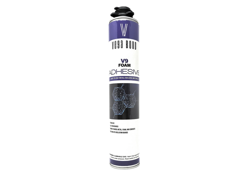 Vega Bond V9 Foam Adhesive. Interior and Exterior Architectural Foam Shapes, Trims, Decorative Tiles, Moldings, EPS and XPS Foam Boards