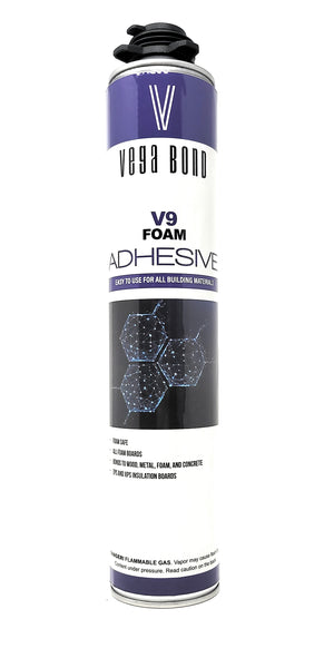 Vega Bond V9 Foam Adhesive. Interior and Exterior Architectural Foam S