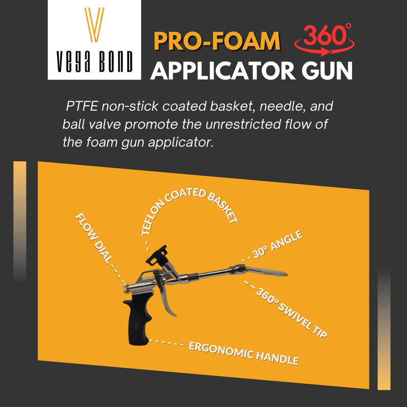 Vega Bond Pro Foam Applicator Gun 2