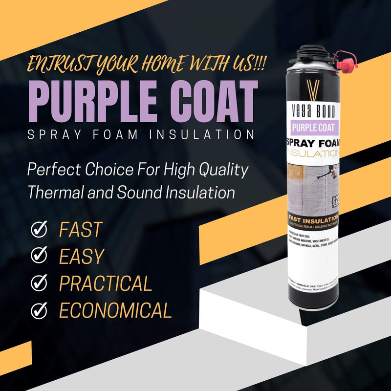 Purple coat Spray Foam Insulation Kit  picture 6